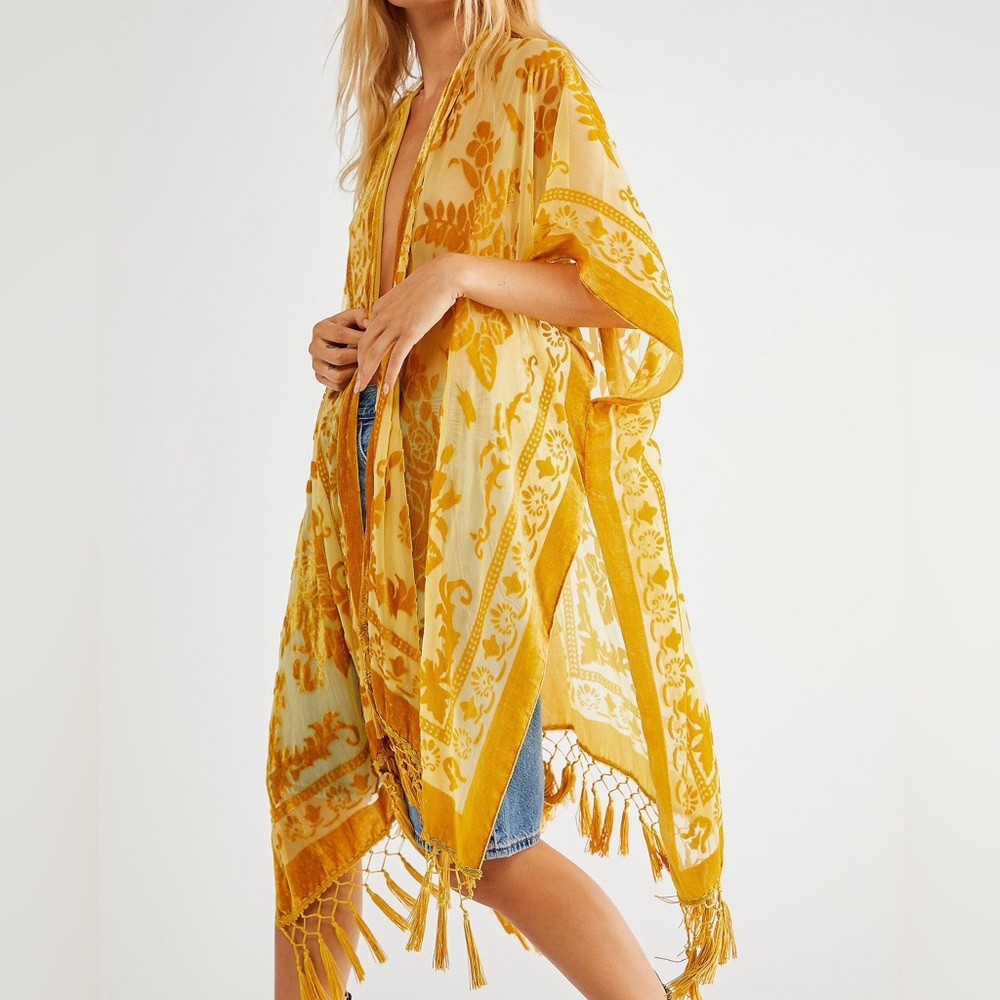 Free people nightbird burnout kimono